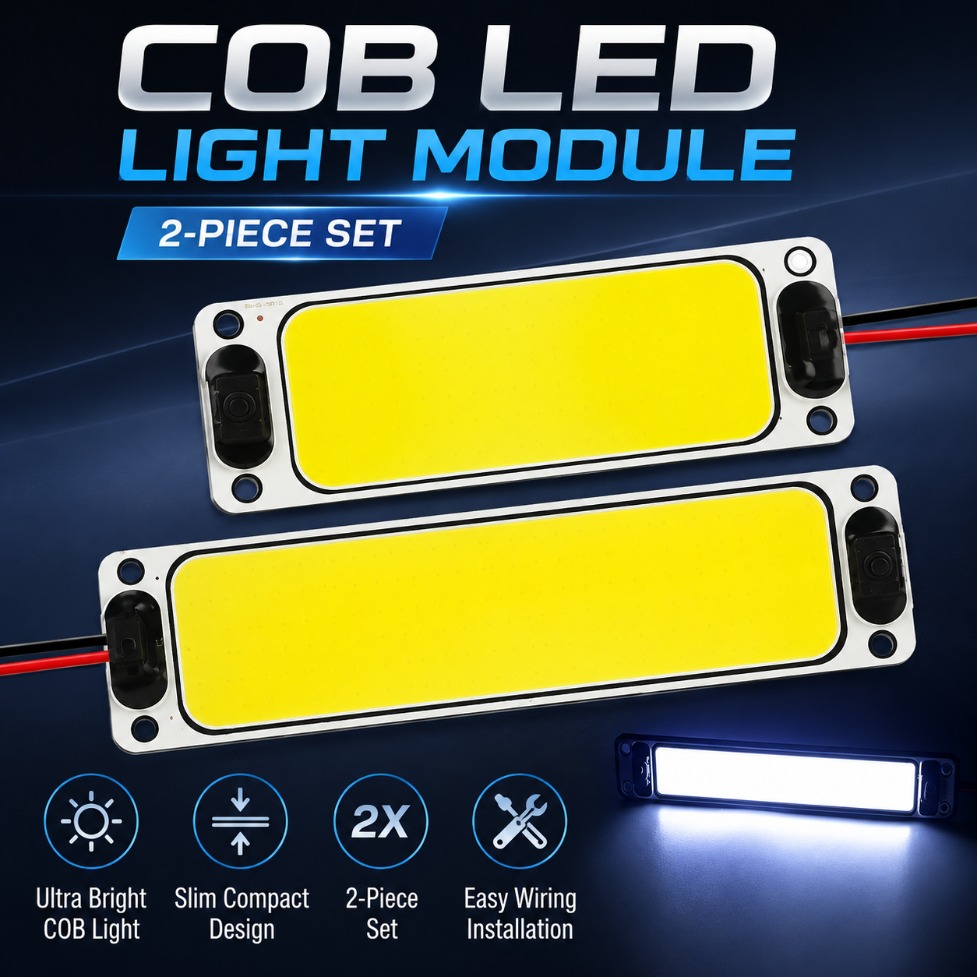 Interior Photography Lighting - โคมไฟเพดาน LED COB 12-90V 2 ชิ้น