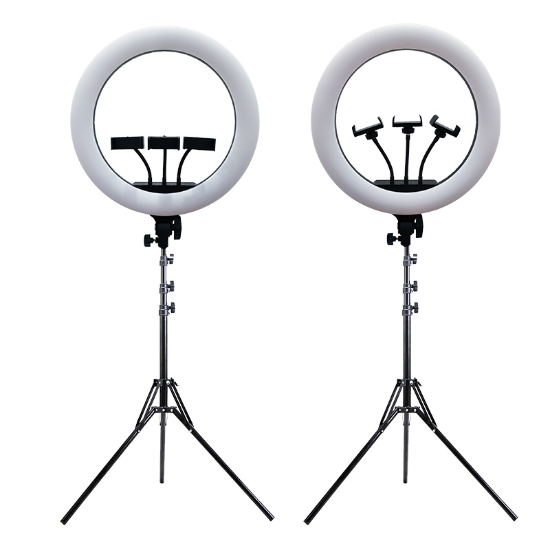Led Ring Light 18 - โปรโมชั่นสุดฮอต ไฟวงแหวนถ่ายภาพ Aros De Luz 18