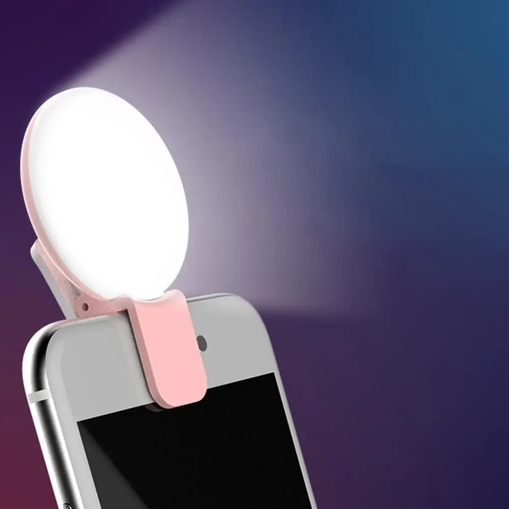 Photography Mobile Lighting - โทรศัพท์มือถือ LED Selfie แหวนแสงแบบพกพา Mini ทนทานสามหยุด