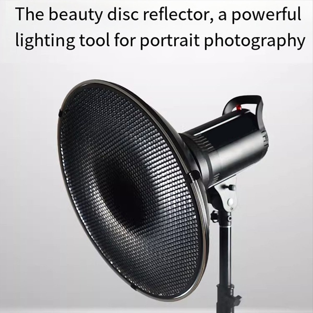 Photography Lighting Beauty Dish - M05K 30cm แผ่นสะท้อนแสงแบบ Beauty Dish พร้อมตะแกรงรังผึ้ง