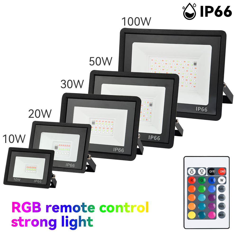 Photography Lighting Uk - ไฟสปอตไลท์ LED RGB 100W 50W 30W
