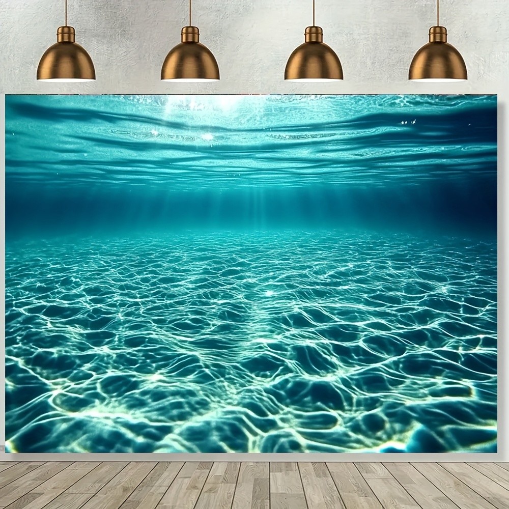 Photography Lighting Design - 1 ชิ้น,100% เส้นใยโพลีเอสเตอร์ Aquarium พื้นหลัง,สีเขียวอ่อน Water