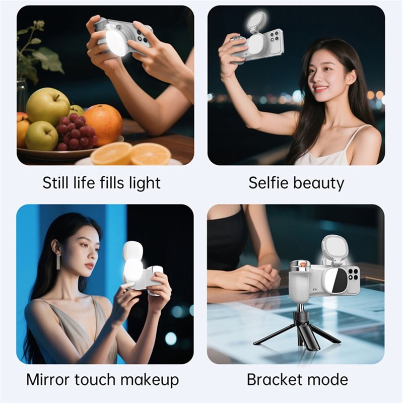 A33T ไม้เซลฟี่บลูทูธแบบแม่เหล็ - Photography Lighting Design บทวิจารณ์และราคา