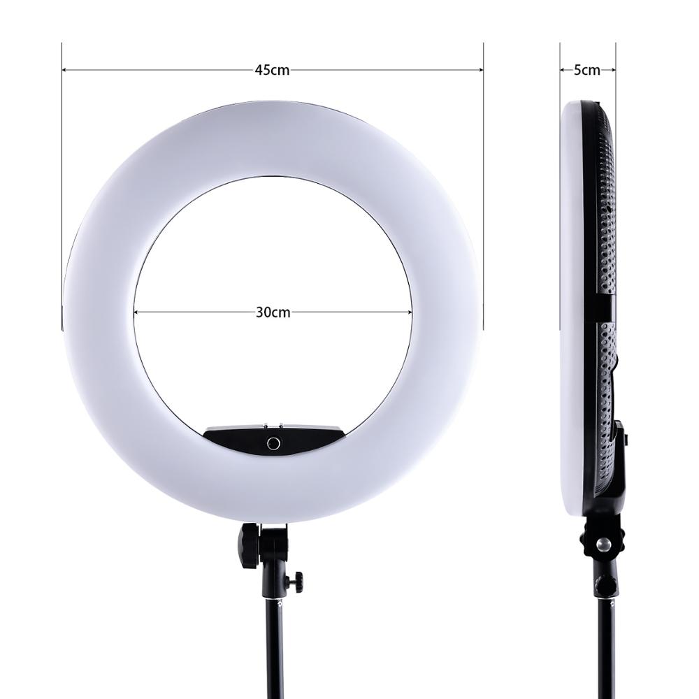 ไฟวงแหวน LED ขนาด 18 นิ้ว สำหร - Led Ring Light 18 บทวิจารณ์และราคา