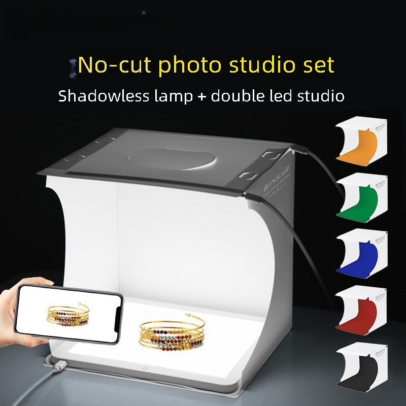 กล่องไฟถ่ายภาพ LED ขนาดเล็ก 2- - Photography Lighting No Shadows บทวิจารณ์และราคา