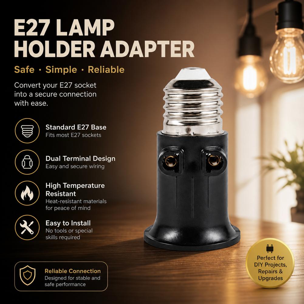 อะแดปเตอร์แปลงขั้วหลอดไฟ E27 เ - Photography Lighting Uk บทวิจารณ์และราคา
