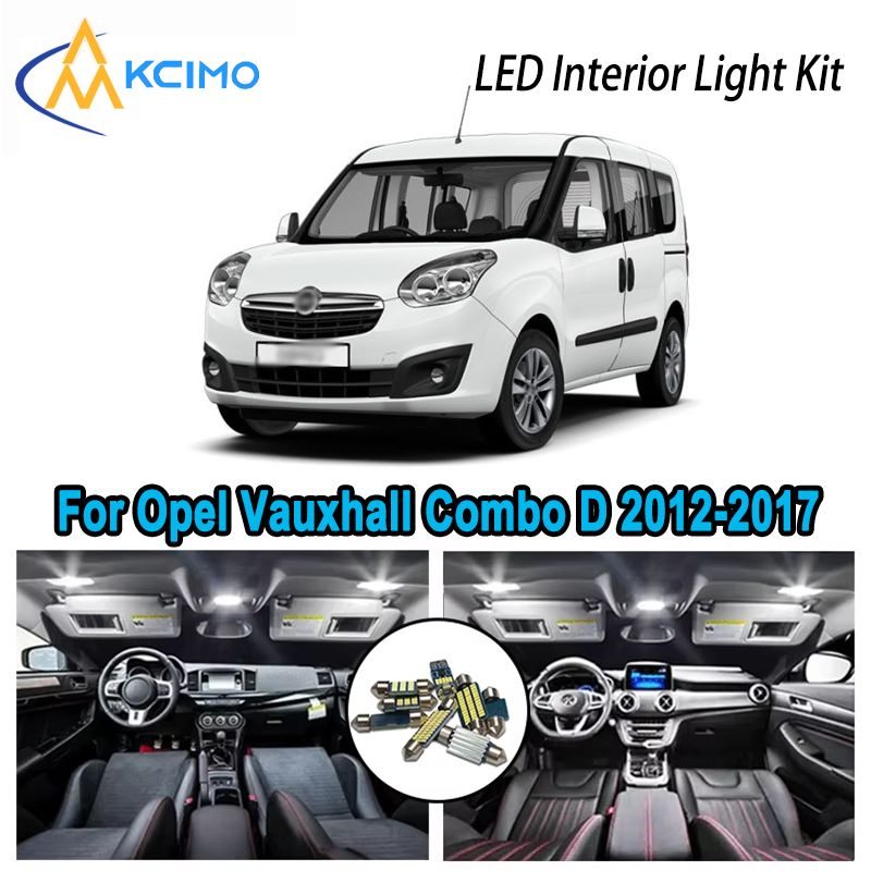 สําหรับ Opel Vauxhall Combo D  - Interior Photography Lighting บทวิจารณ์และราคา