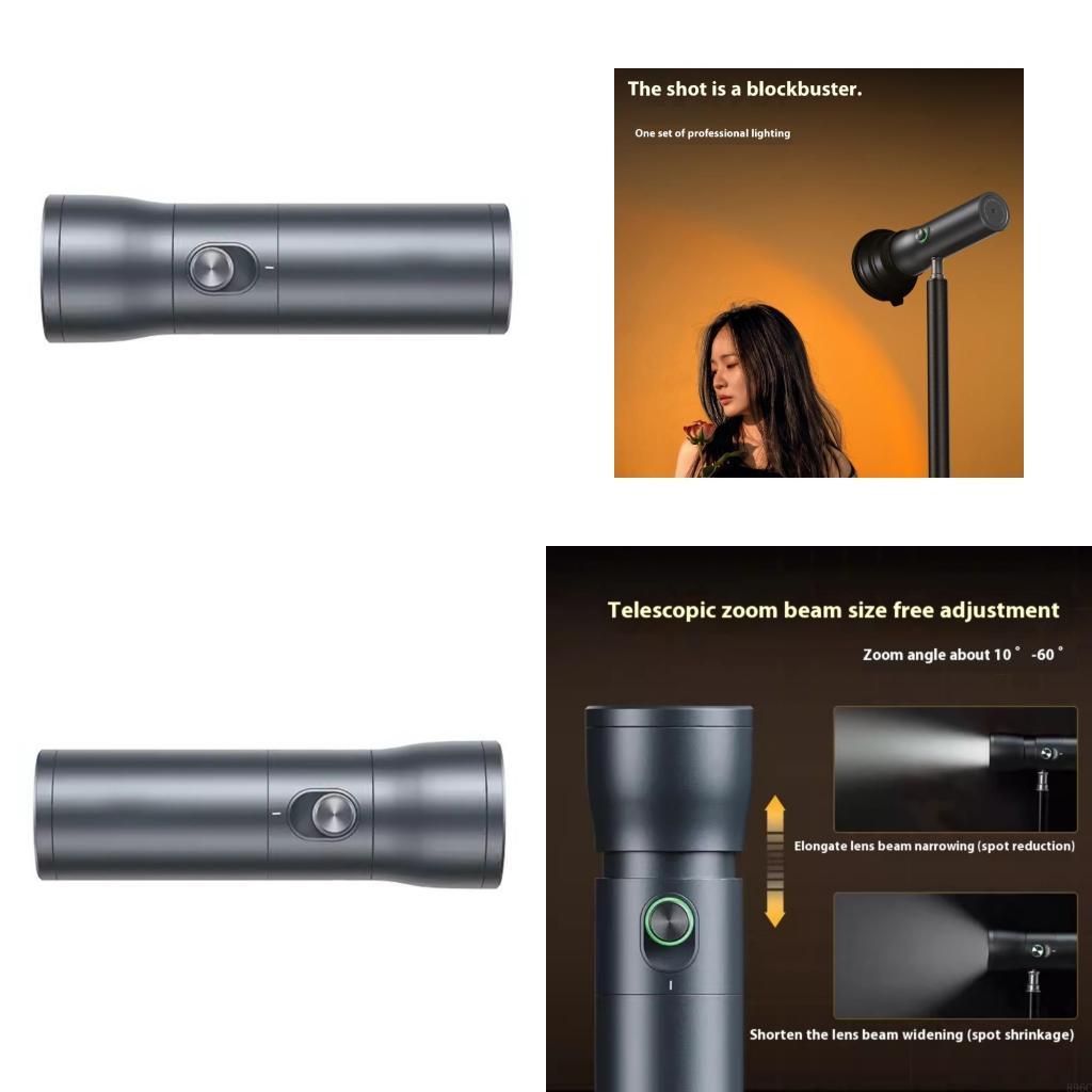 ตัวแปรซูมซูมไฟแสง 10W วิดีโอไฟ - Photography Mobile Lighting บทวิจารณ์และราคา