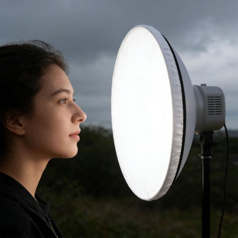 42 ซม.Diffuser โคมไฟผ้า Diffus - Photography Lighting Beauty Dish บทวิจารณ์และราคา