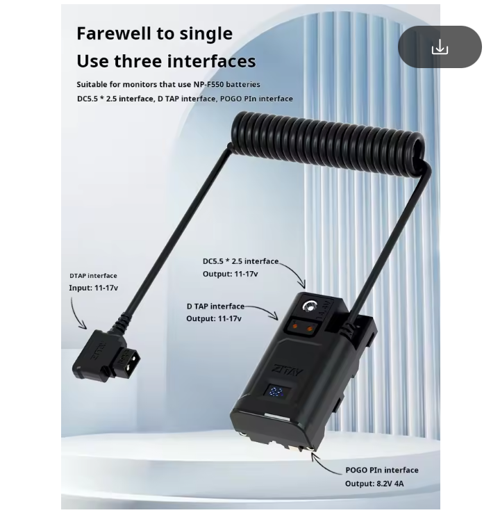 ZITAY D-TAP to NP-F550 กล้อง D - Photography Lighting For Dummies บทวิจารณ์และราคา
