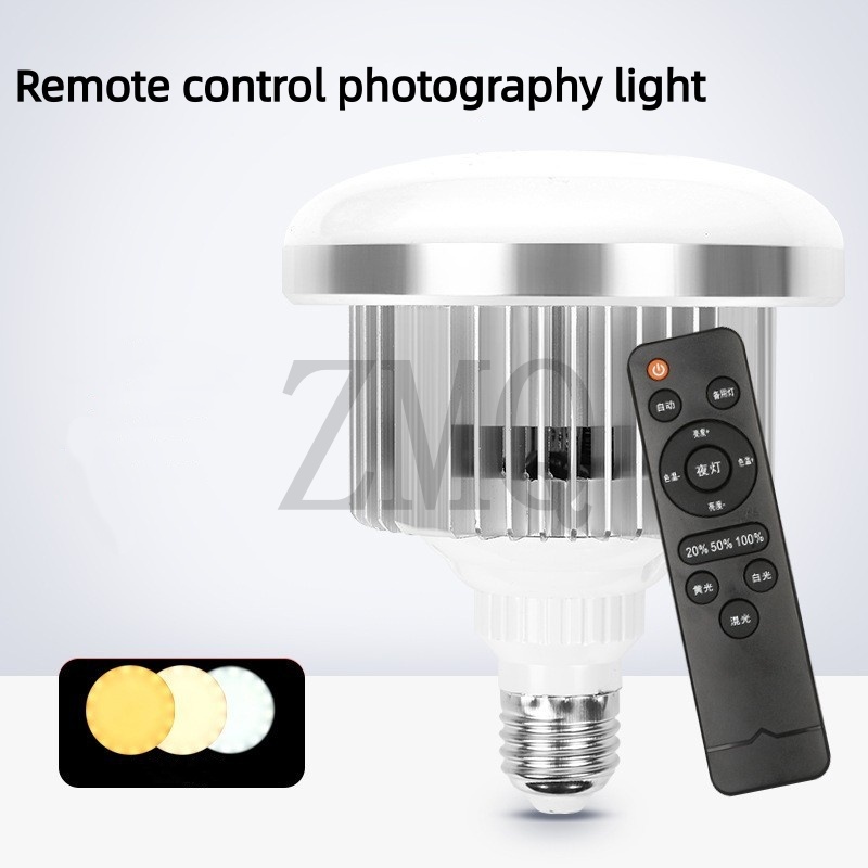 หลอดไฟ E27 85W 155W 3200K-5500 - Photography Lighting Meter บทวิจารณ์และราคา