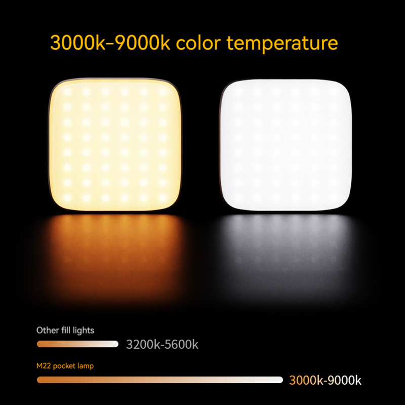 มินิแม่เหล็ก RGB เติมแสงผู้ถือ - Photography Mobile Lighting บทวิจารณ์และราคา