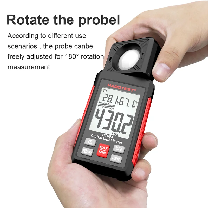 เครื่องวัดแสงดิจิตอล HT603 ช่ว - Photography Lighting Meter บทวิจารณ์และราคา