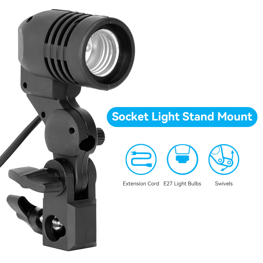 2ชิ้น/1ชิ้น E27เดี่ยวที่ตั้งหล - Photography Lighting Uk บทวิจารณ์และราคา