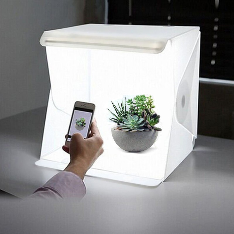 LED กล่องไฟถ่ายภาพสตูดิโอกล่อง - Photography Lightning บทวิจารณ์และราคา