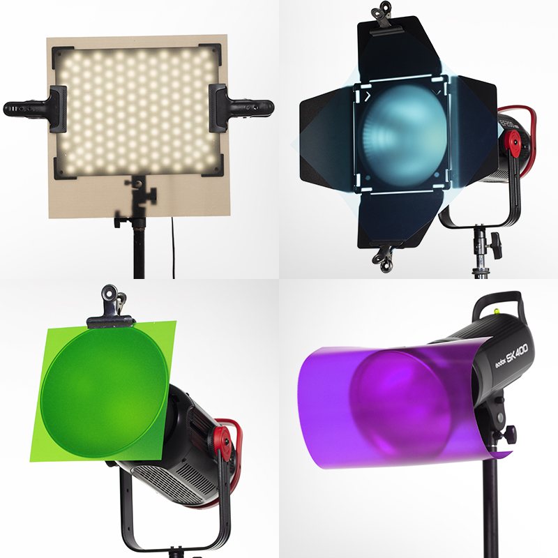 ฟิล์มกรองสีเจล + กระเป๋าใส่ สำ - Photography Led Lighting Kit บทวิจารณ์และราคา
