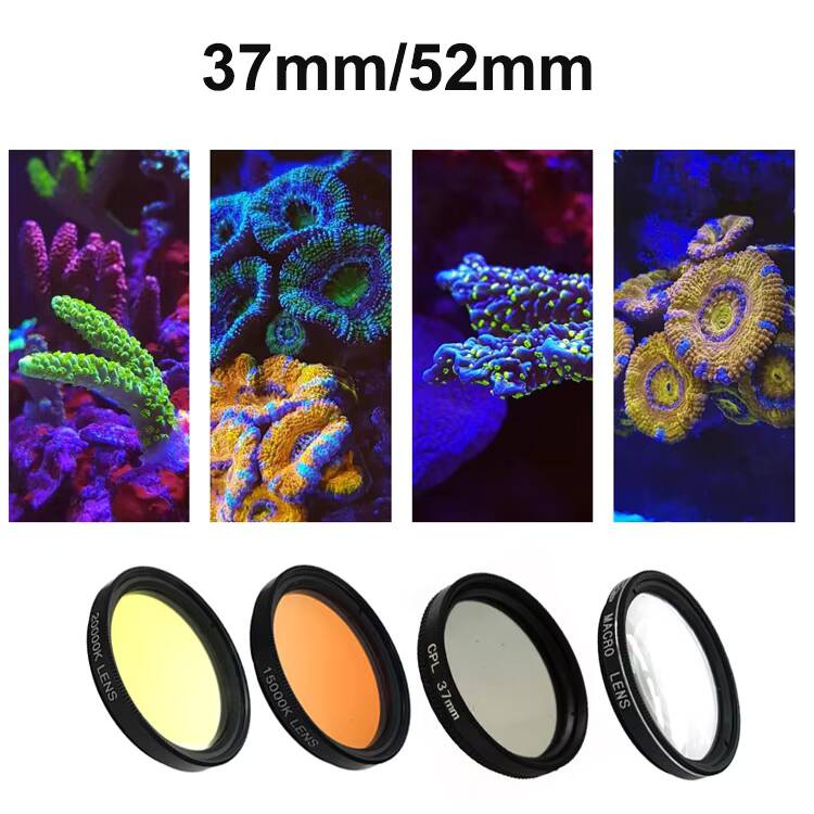 37 มม. 52 มม. 6 ชิ้นใน 1 ชุด/ส - Photography Mobile Lighting บทวิจารณ์และราคา