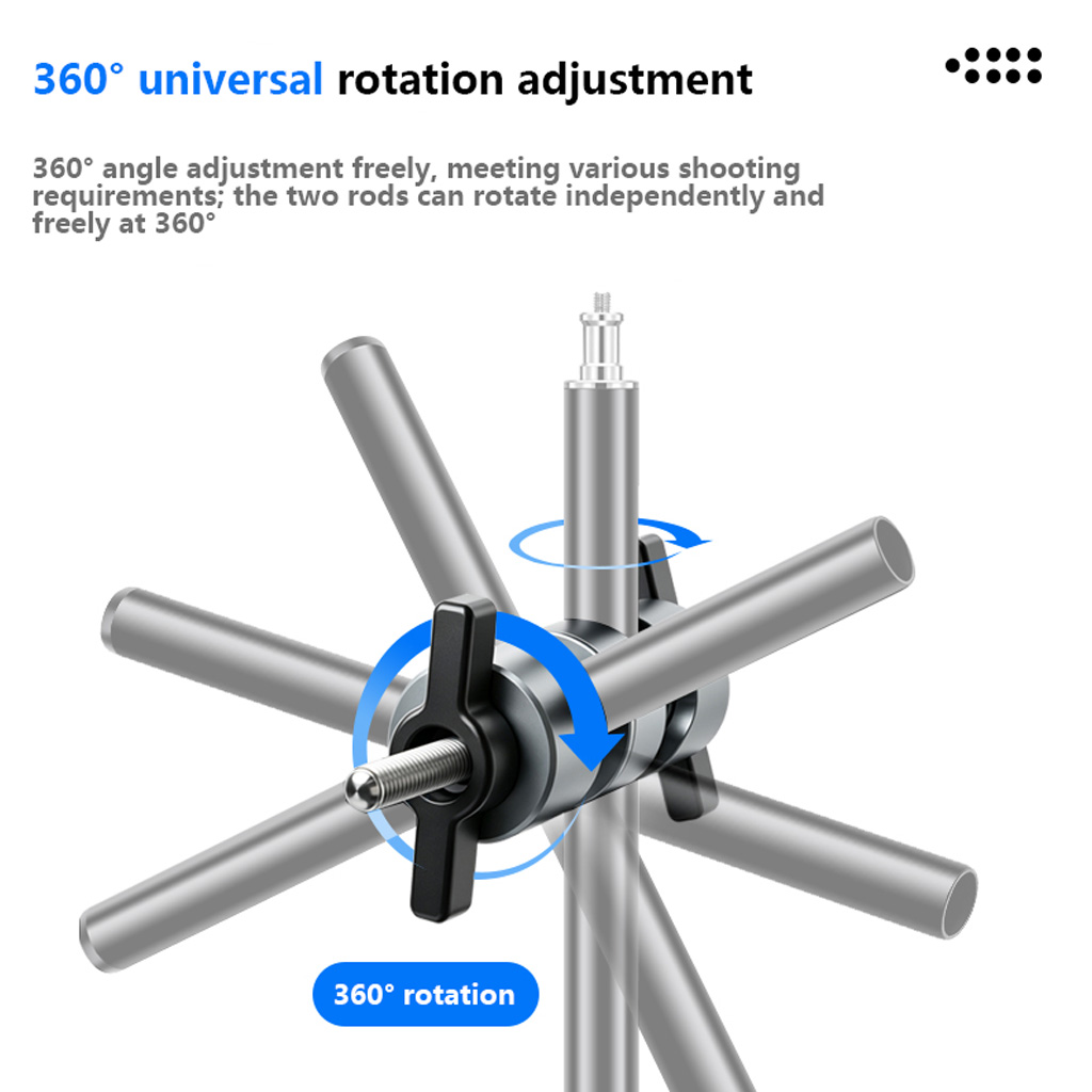 360 °   แคลมป์จับท่อแบบหมุนได้ - Photography Lighting Tools บทวิจารณ์และราคา