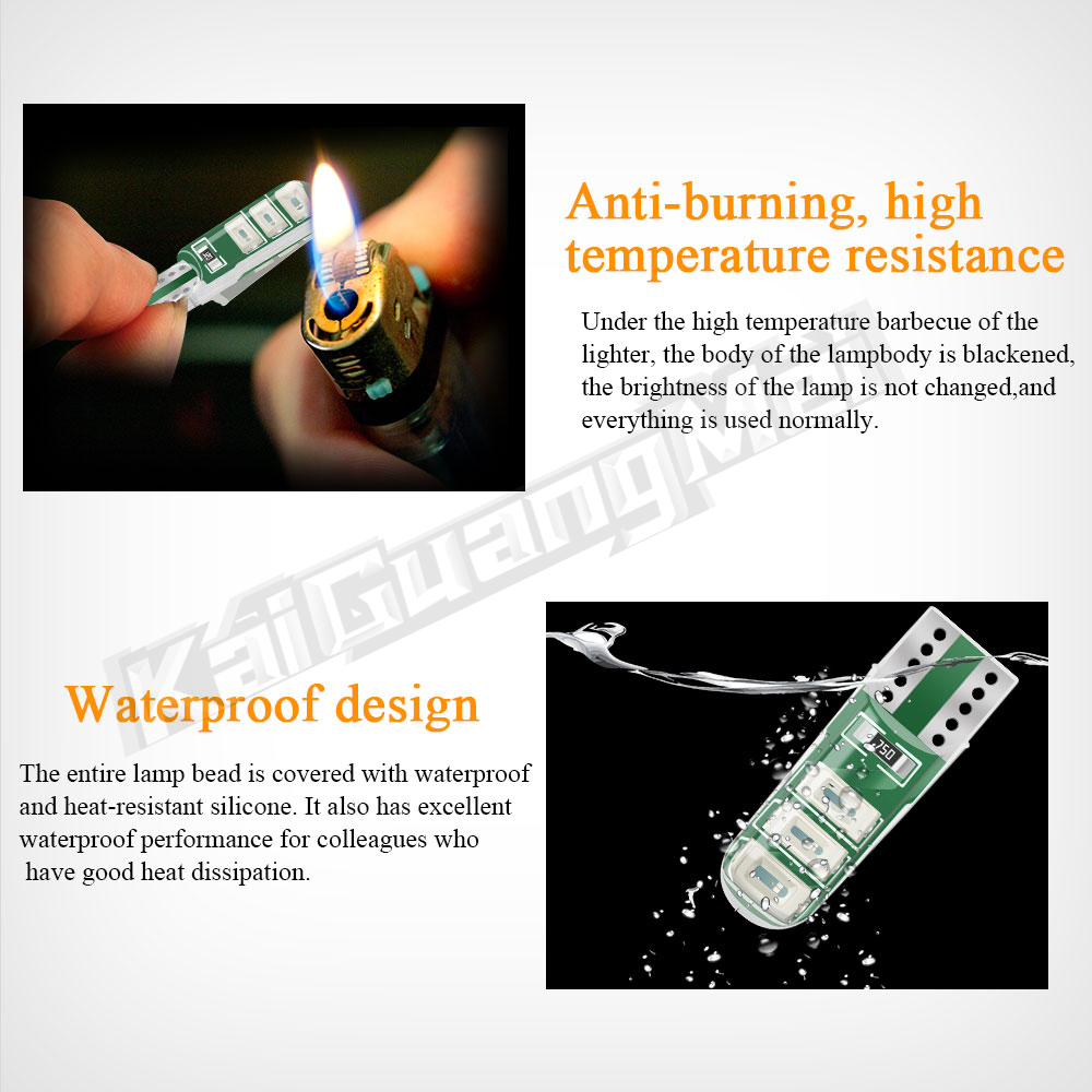 2/10PCS T10 W5W ไฟ LED CANbus  - Interior Photography Lighting บทวิจารณ์และราคา