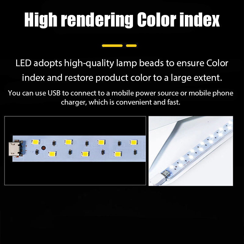 กล่องไฟพับได้แบบพกพาสำหรับถ่าย - Photography Led Lighting Kit บทวิจารณ์และราคา
