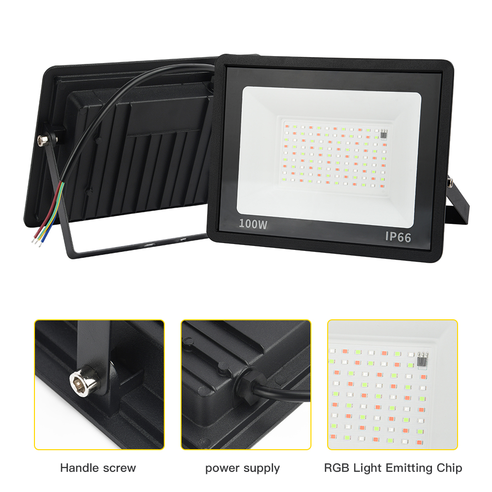 ไฟสปอตไลท์ LED RGB 100W 50W 30 - Photography Lighting Uk บทวิจารณ์และราคา