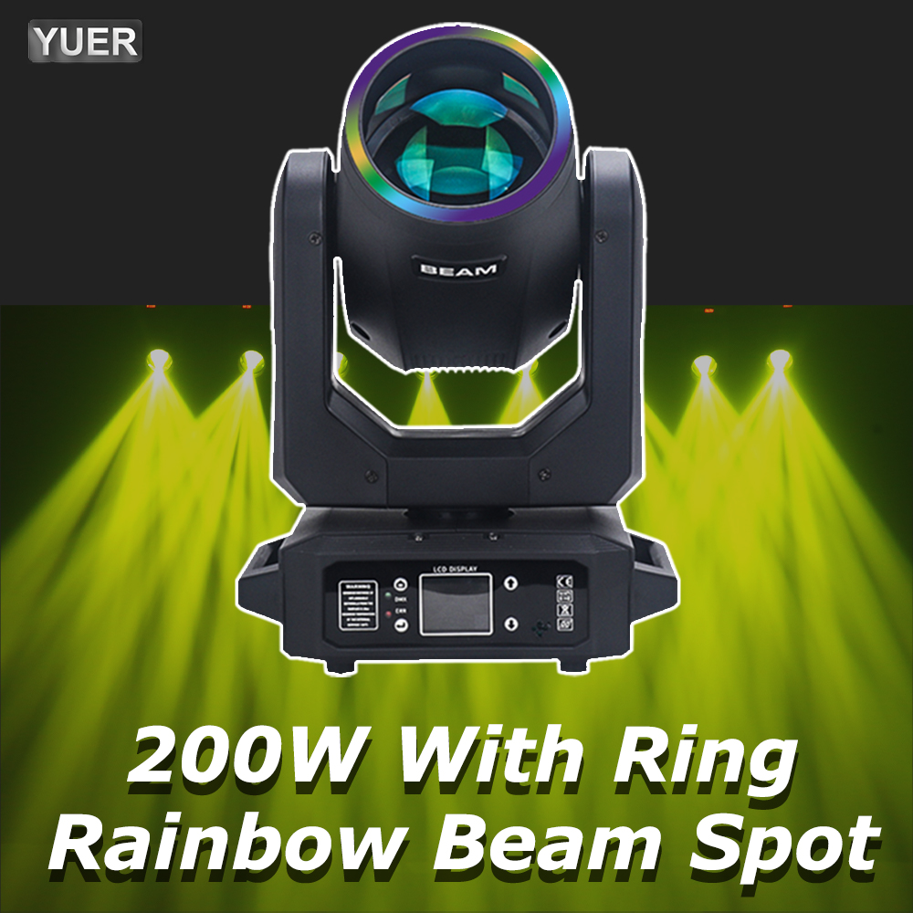 ใหม่ 200W LED Moving Head Ligh - Led Ring Light 18 บทวิจารณ์และราคา