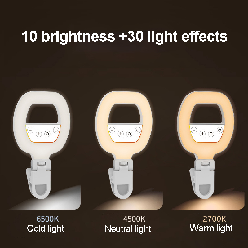 ไฟวงแหวนเซลฟี่ LED แบบชาร์จไฟไ - Photography Mobile Lighting บทวิจารณ์และราคา
