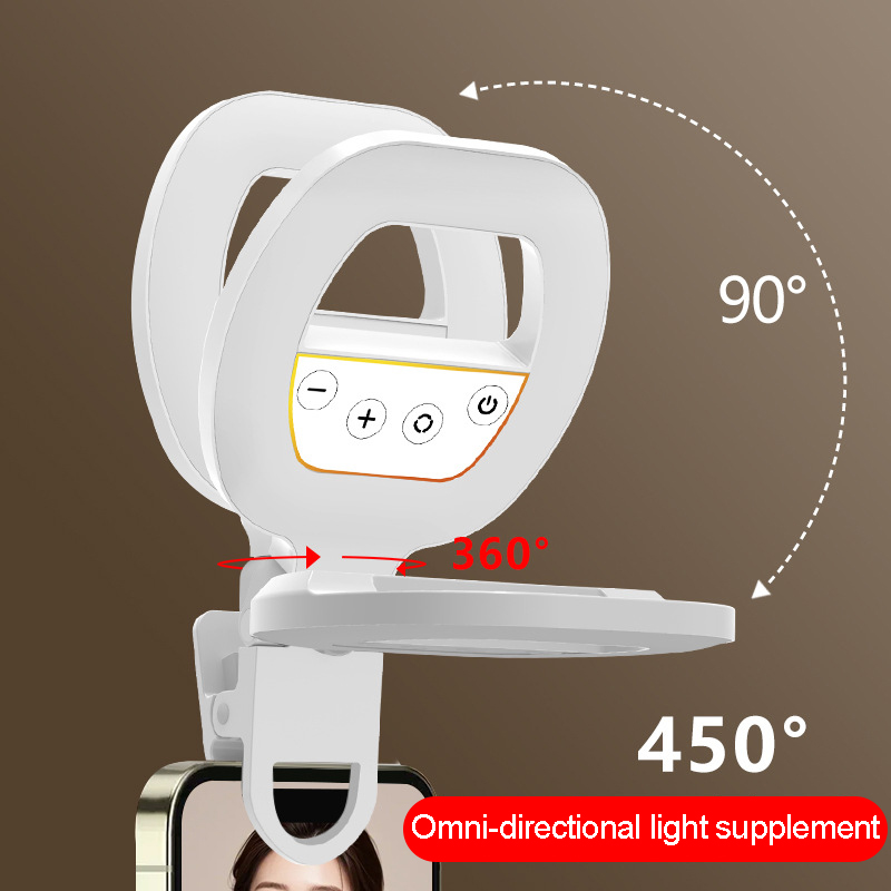 ไฟวงแหวนเซลฟี่ LED แบบชาร์จไฟไ - Photography Mobile Lighting บทวิจารณ์และราคา