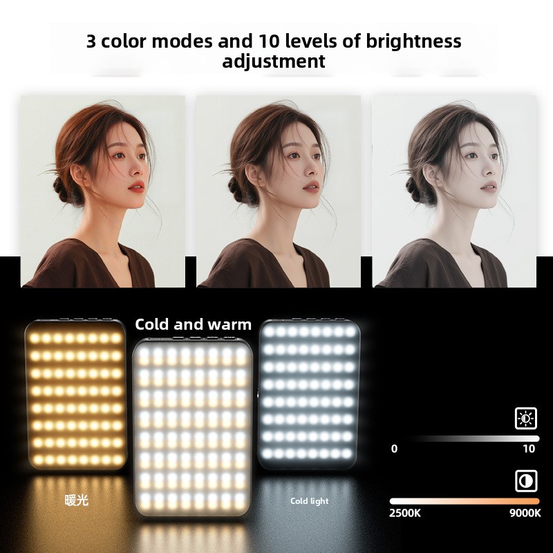 ไฟเติมแบบแม่เหล็กสองด้านสำหรับ - Photography Mobile Lighting บทวิจารณ์และราคา