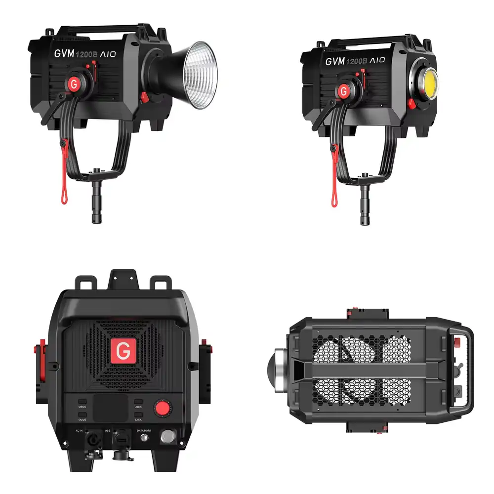 ไฟสปอตไลท์วิดีโอ GVM SD1200B A - Photography Of Lighting บทวิจารณ์และราคา