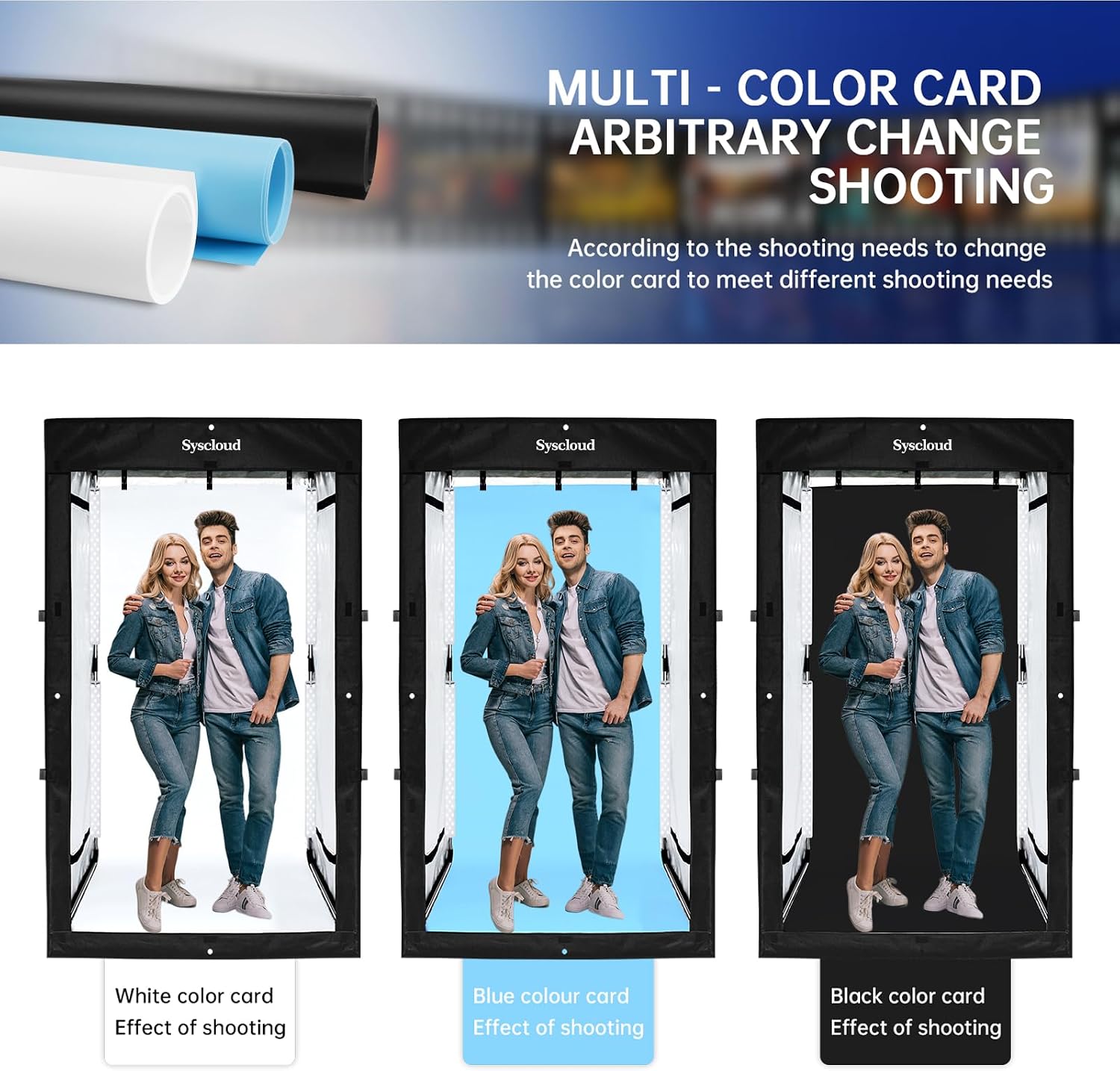 เต็นท์ถ่ายภาพพร้อมไฟ LED ปรับค - Photography Led Lighting Kit บทวิจารณ์และราคา