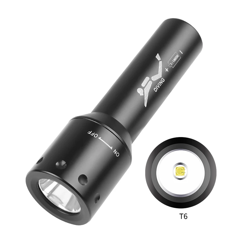 ไฟฉายดำน้ำ LED รุ่นใหม่ T6 ระย - Photography Of Lighting บทวิจารณ์และราคา