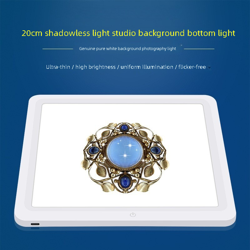 แผ่นไฟ LED ขนาดเล็ก 20 ซม./29  - Photography Lighting No Shadows บทวิจารณ์และราคา