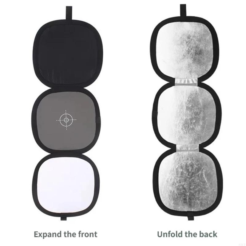 แบบพกพาพับการ์ดสีเทาสำหรับกล้อ - Photography Lighting Assistant บทวิจารณ์และราคา