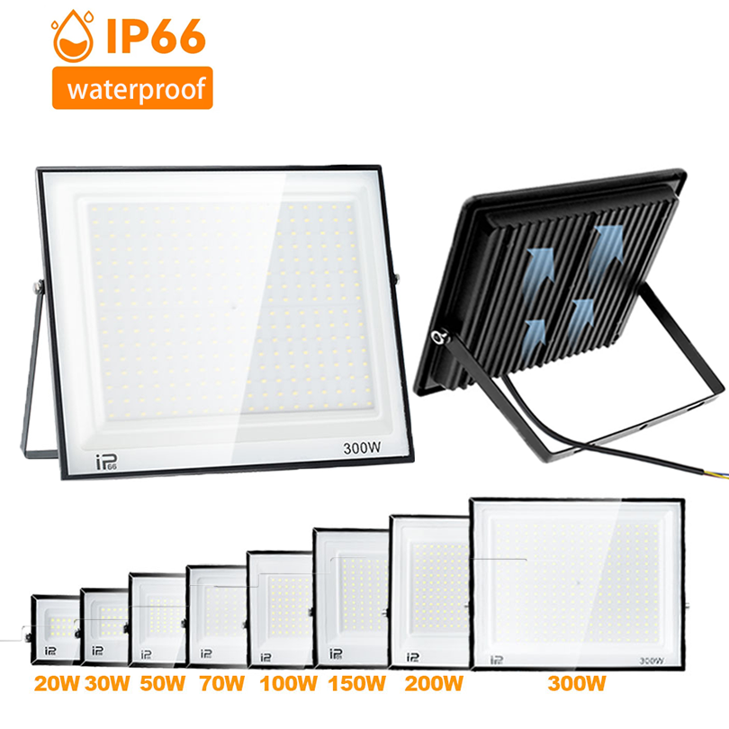 ไฟ LED น้ําท่วม IP66 กันน้ํา 1 - Photography Lighting Uk บทวิจารณ์และราคา