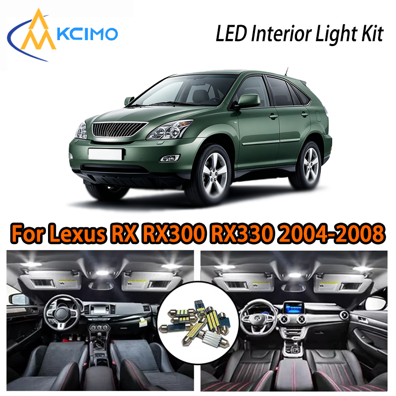 สำหรับ Lexus RX RX300 RX330 RX - Interior Photography Lighting บทวิจารณ์และราคา