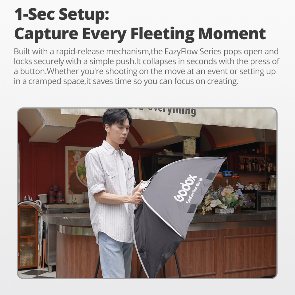 Godox ซีรีส์ EazyFlow ซอฟต์บ็อ - Photography Lighting Meter บทวิจารณ์และราคา