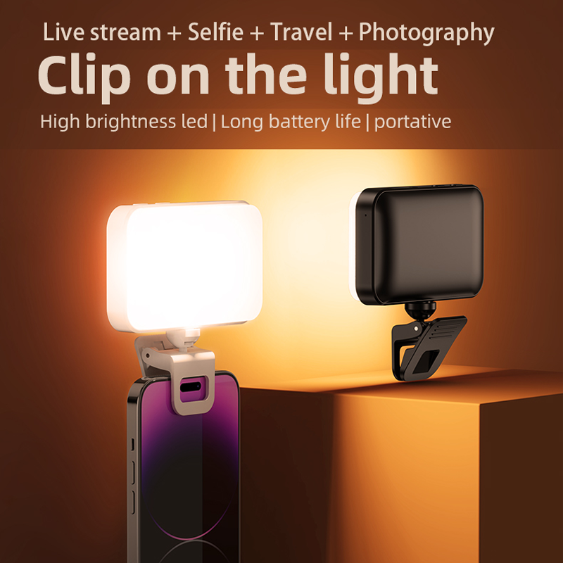 พ็อกเก็ต LED Selfie Light สําห - Photography Mobile Lighting บทวิจารณ์และราคา