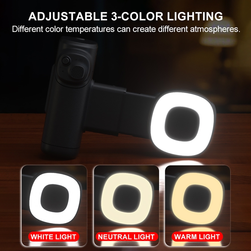 ด้ามจับเซลฟี่บลูทูธพร้อมไฟเติม - Photography Lighting Assistant บทวิจารณ์และราคา