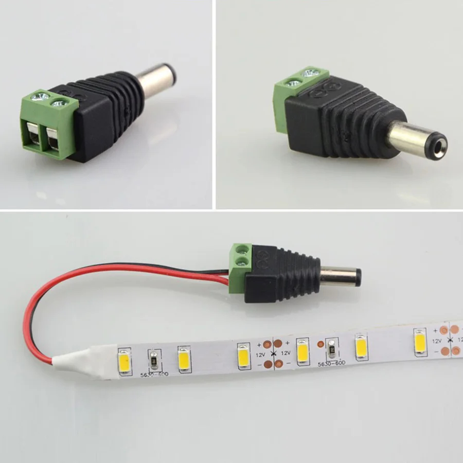 5คู่ DC 12V ตัวเชื่อมต่อตัวเมี - Photography Led Lighting Kit บทวิจารณ์และราคา